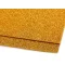 Habgumi Moosgummi csillámokkal 20x30 cm - 4 arany (10 db-os csomagolás)