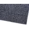 Habgumi Moosgummi csillámokkal 20x30 cm - 10 zavarosszürke (10 db-os csomagolás)