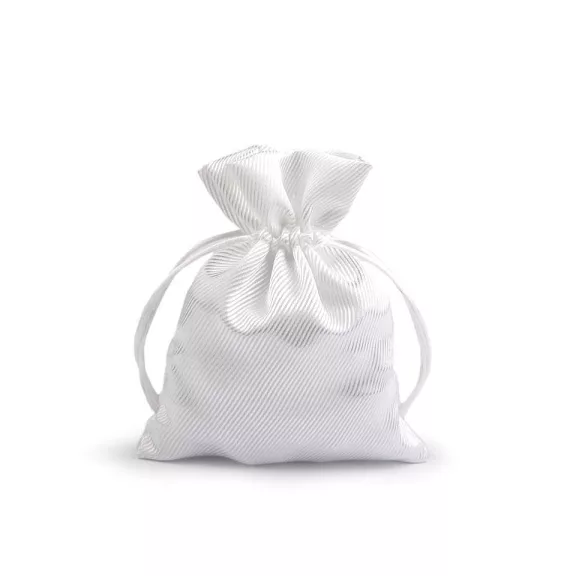 Szatén ajándéktasak 9,5x13 cm - 1 Off White (10 db-os csomagolás) Szatén ajándéktasak 9,5x13 cm - 1 Off White (10 db-os csomagolás)