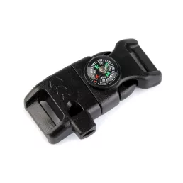   Fogas kapocs fütyülővel és iránytűvel szélessége 15 mm