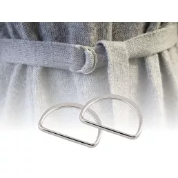 Félkarika textilpántra szélessége 25 mm lapos