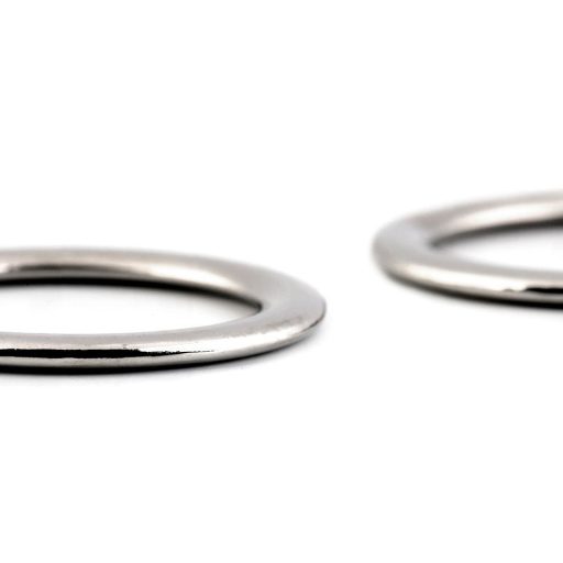 Kapocs textilpántra Ø28 mm lapos