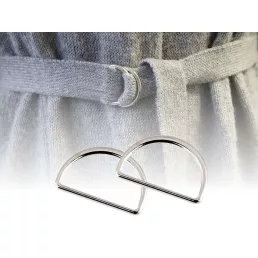 Félkarika textilpántra szélessége 25 mm lapos