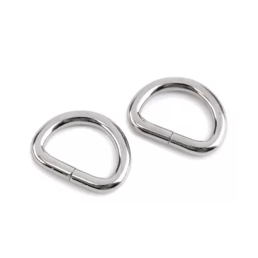   Félkarika szélessége 20 mm - 3 nikkel fekete (200 db-os csomagolás)