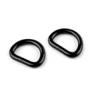 Félkarika szélessége 20 mm - 3 nikkel fekete (200 db-os csomagolás)