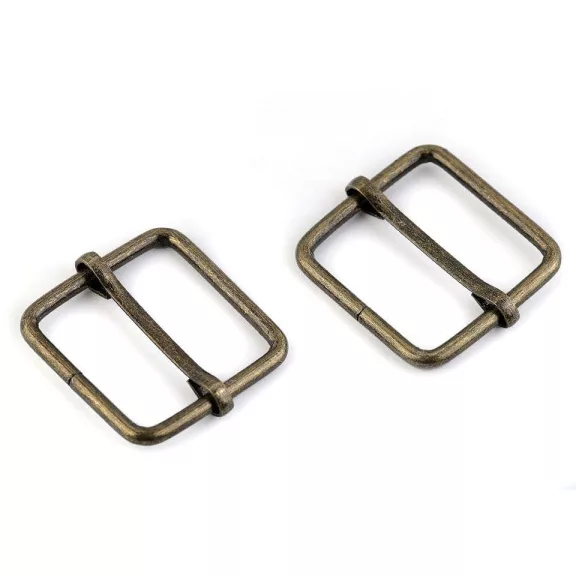 Szögletes kapocs övekre 26 mm-es - 2 ósárgaréz (200 db-os csomagolás) Szögletes kapocs övekre 26 mm-es - 2 ósárgaréz (200 db-os csomagolás)