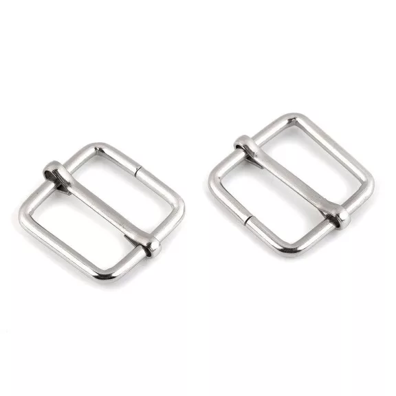 Szögletes kapocs övekre 20 mm-es - 1 nikkel (50 db-os csomagolás) Szögletes kapocs övekre 20 mm-es - 1 nikkel (50 db-os csomagolás)