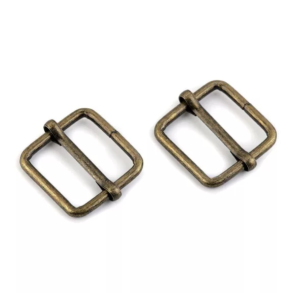 Szögletes kapocs övekre 20 mm-es - 3 ósárgaréz (10 db-os csomagolás) Szögletes kapocs övekre 20 mm-es - 3 ósárgaréz (10 db-os csomagolás)