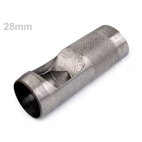 Lyukasztó anyagra Ø25 mm, Ø26 mm, Ø28 mm, Ø32 mm - 28 mm nikkel (1 db-os csomagolás) Lyukasztó anyagra Ø25 mm, Ø26 mm, Ø28 mm, Ø32 mm - 28 mm nikkel (1 db-os csomagolás)