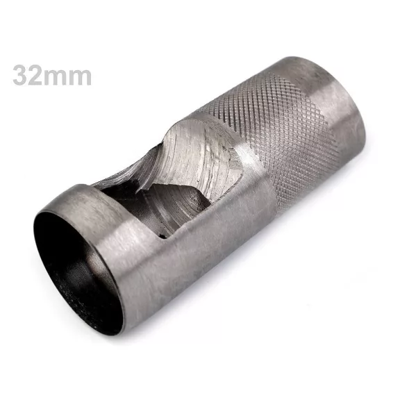 Lyukasztó anyagra Ø25 mm, Ø26 mm, Ø28 mm, Ø32 mm - 32 mm nikkel (2 db-os csomagolás) Lyukasztó anyagra Ø25 mm, Ø26 mm, Ø28 mm, Ø32 mm - 32 mm nikkel (2 db-os csomagolás)