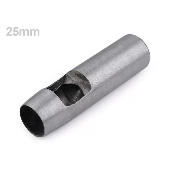 Lyukasztó anyagra Ø25 mm, Ø26 mm, Ø28 mm, Ø32 mm - 25 mm nikkel (2 db-os csomagolás) Lyukasztó anyagra Ø25 mm, Ø26 mm, Ø28 mm, Ø32 mm - 25 mm nikkel (2 db-os csomagolás)