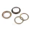 Ringli alátéttel belső Ø35 mm / külső Ø48 mm - 3 ósárgaréz (10 pár)