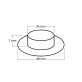 Ringli alátéttel belső Ø35 mm / külső Ø48 mm