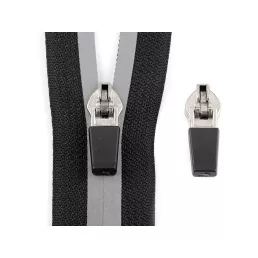   Cipzár húzóka fényvisszaverő spirálcipzárhoz No 5 semi-autolock