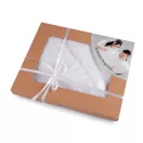 Alkalmi előke madeira csipkével szegve - fehér (2 box)