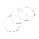 Fém karika Ø25,5 cm - 1 (25,5 cm) nikkel (1 db-os csomagolás) Fém karika Ø25,5 cm - 1 (25,5 cm) nikkel (1 db-os csomagolás)