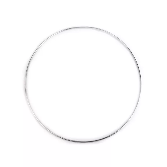 Fém karika Ø30,5 cm lakkozott - 1 nikkel (2 db-os csomagolás) Fém karika Ø30,5 cm lakkozott - 1 nikkel (2 db-os csomagolás)