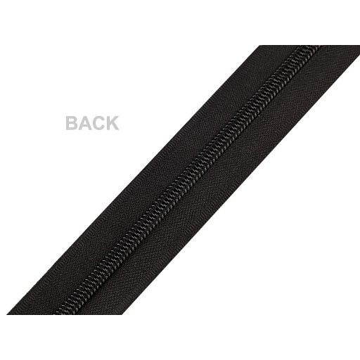 Spirálos vízálló cipzár szélessége No 7 folyóméter