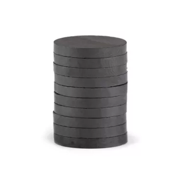 Mágnes Ø25 mm - antracit (10 db-os csomagolás)