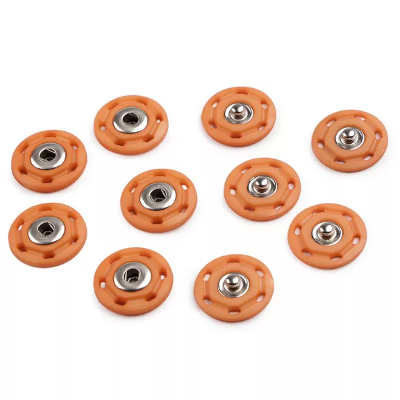 Mutatós patentek Ø25 mm - 8 sötétrózsaszín (50 pár) Mutatós patentek Ø25 mm - 8 sötétrózsaszín (50 pár)