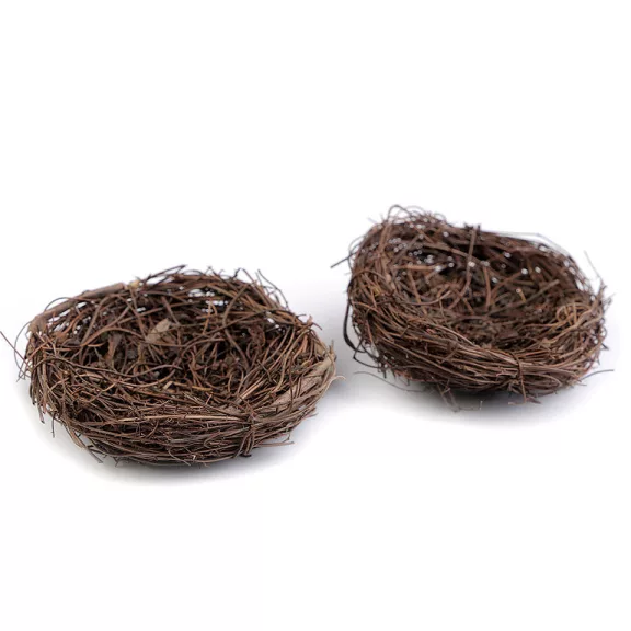 Fessző fészek Ø8 cm - barnás (10 db-os csomagolás) Fessző fészek Ø8 cm - barnás (10 db-os csomagolás)