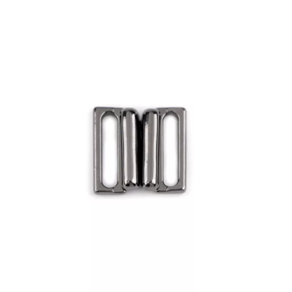 Fürdőruhakapocs szélessége 14 mm fém - 4 nikkel fekete (10 pár) Fürdőruhakapocs szélessége 14 mm fém - 4 nikkel fekete (10 pár)