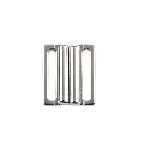 Fürdőruhakapocs 20 mm-es fém - 1 nikkel (2 pár) Fürdőruhakapocs 20 mm-es fém - 1 nikkel (2 pár)