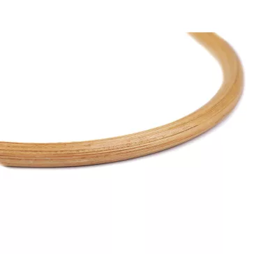   Bambusz táskafül / álomfogó külső Ø15 cm - világos bambusz (12 db-os csomagolás)