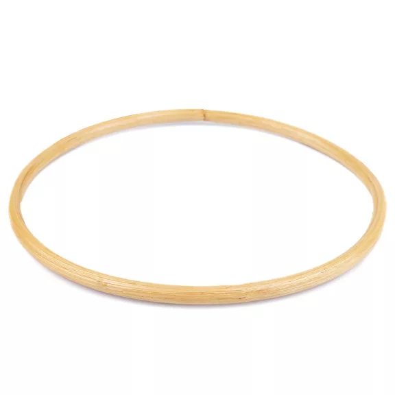 Bambusz táskafül / álomfogó Ø20 cm - világos bambusz (12 db-os csomagolás) Bambusz táskafül / álomfogó Ø20 cm - világos bambusz (12 db-os csomagolás)