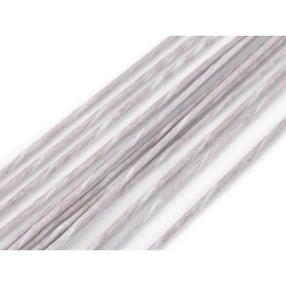 Florisztikai drót Ø1,5; 2 mm, hossza 40 cm - 1 Ø2 mm szürkés bézs (20 db-os csomagolás) Florisztikai drót Ø1,5; 2 mm, hossza 40 cm - 1 Ø2 mm szürkés bézs (20 db-os csomagolás)