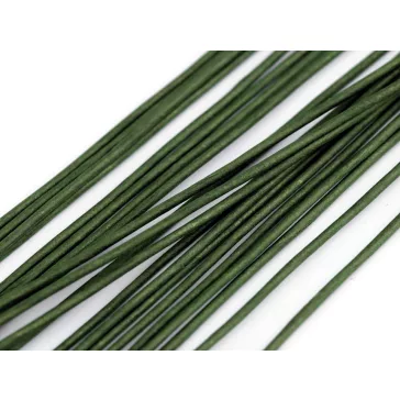   Florisztikai drót Ø1,5; 2 mm, hossza 40 cm - 1 Ø2 mm szürkés bézs (60 db-os csomagolás)