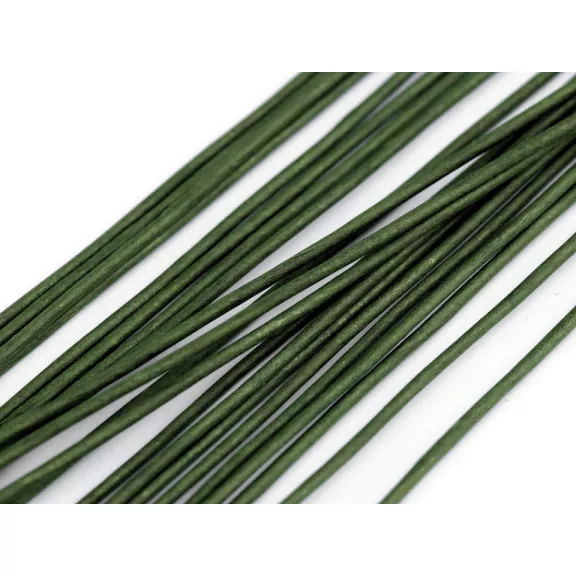 Florisztikai drót Ø1,5; 2 mm, hossza 40 cm - 2 Ø1,5 mm élénkzöld (20 db-os csomagolás) Florisztikai drót Ø1,5; 2 mm, hossza 40 cm - 2 Ø1,5 mm élénkzöld (20 db-os csomagolás)