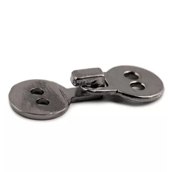Fém kapocs - 2 nikkel fekete (10 pár) Fém kapocs - 2 nikkel fekete (10 pár)