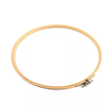   Bambusz hímzőkeret Ø22 cm - világos bambusz (4 db-os csomagolás)