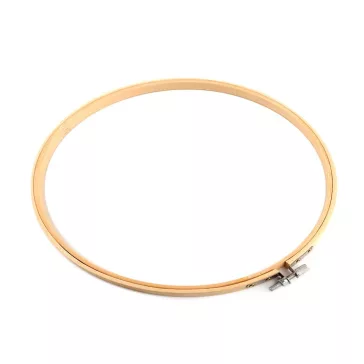   Bambusz hímzőkeret Ø25,5 cm - világos bambusz (4 db-os csomagolás)