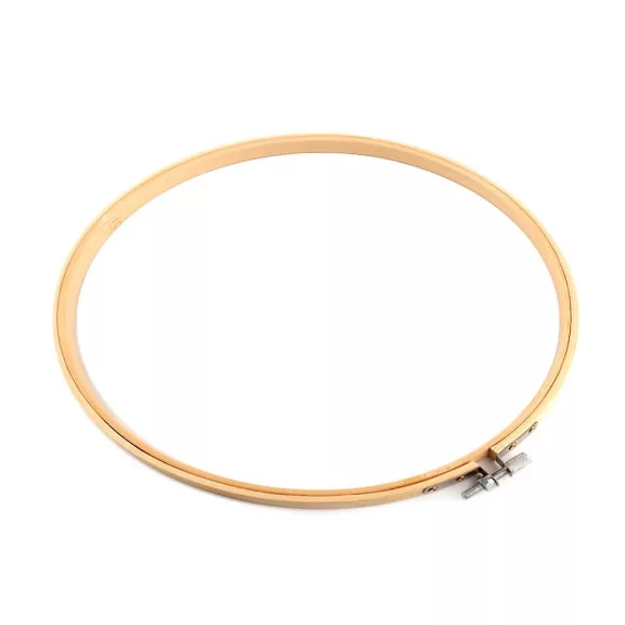 Bambusz hímzőkeret Ø25,5 cm - világos bambusz (1 db-os csomagolás) Bambusz hímzőkeret Ø25,5 cm - világos bambusz (1 db-os csomagolás)