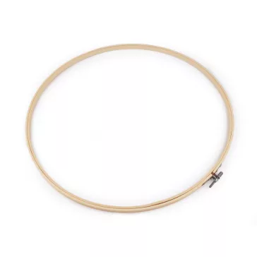   Bambusz hímzőkeret extra nagy Ø33, 35,5, 40 cm - 3 (Ø40 cm) világos bambusz (4 db-os csomagolás)