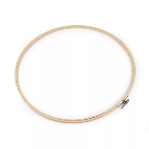Bambusz hímzőkeret extra nagy Ø33, 35,5, 40 cm