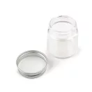 Üvegcse csavaros fedővel 47x50 mm - Transparent (6 fiola) Üvegcse csavaros fedővel 47x50 mm - Transparent (6 fiola)