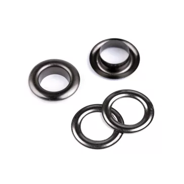   Ringli alátéttel belső Ø12 mm / külső Ø21 mm - 2 nikkel fekete (100 pr)