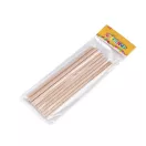 Fa pálca hossza 15 cm macrame - természeti (60 db-os csomagolás) Fa pálca hossza 15 cm macrame - természeti (60 db-os csomagolás)