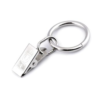 Függöny kapocs karikával Ø25 mm