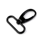 Fém forgós karabiner 38 mm-es befűző