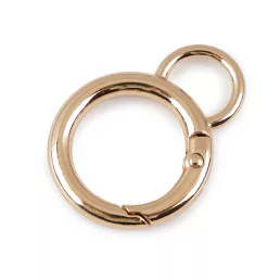 Karabiner gömbölyű táskára való Ø19 mm