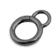 Karabiner gömbölyű táskára való Ø19 mm