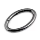 Ovális karabiner táskára / kulcskarika