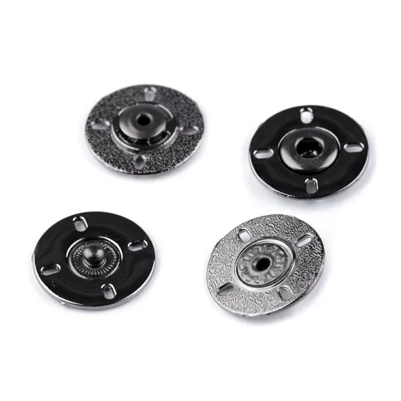 Design patent Ø21 mm - nikkel fekete (2 pár) Design patent Ø21 mm - nikkel fekete (2 pár)