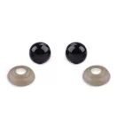 Biztonsági szemek Ø8 mm - fekete (300 szett)
