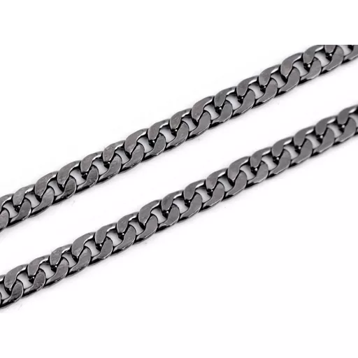 Fém táskalánc lapos karabinerrel hossza 117 cm