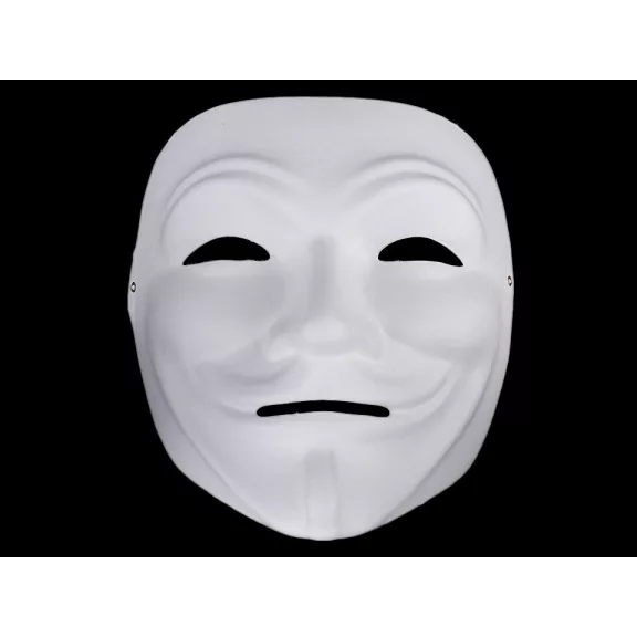 Maszkabáli állarc - 1 fehér Anonymous (1 db-os csomagolás) Maszkabáli állarc - 1 fehér Anonymous (1 db-os csomagolás)